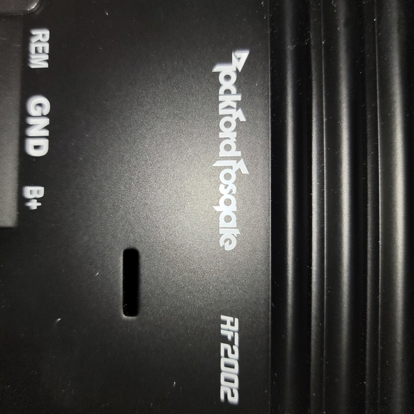 JVC CAR STEREO & ROCKFORD FOSGATE AMP - Picture 5 of 10